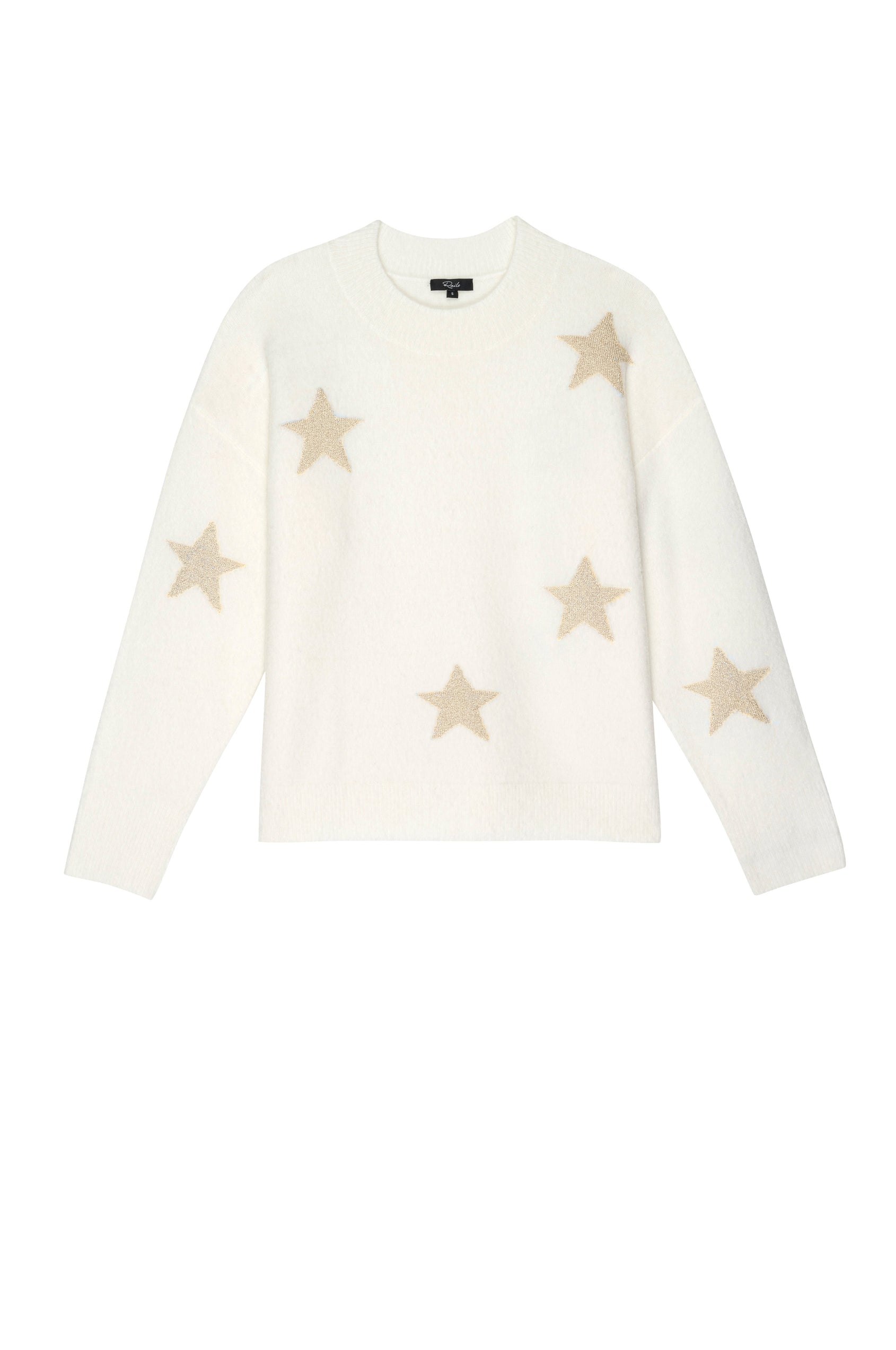 White and sale gold jumper