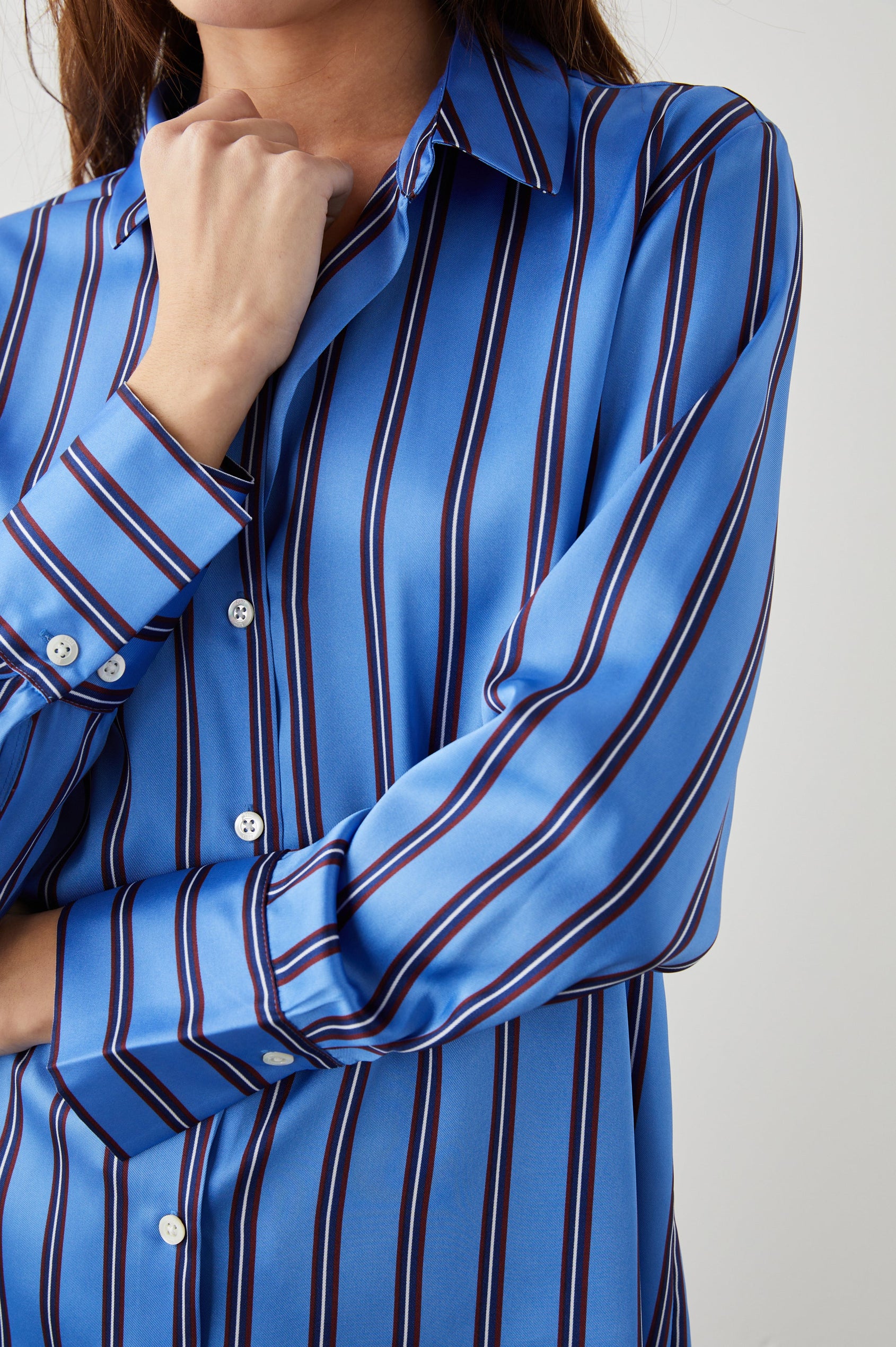 LEDGER SHIRT PRIMROSE STRIPE - DETAIL