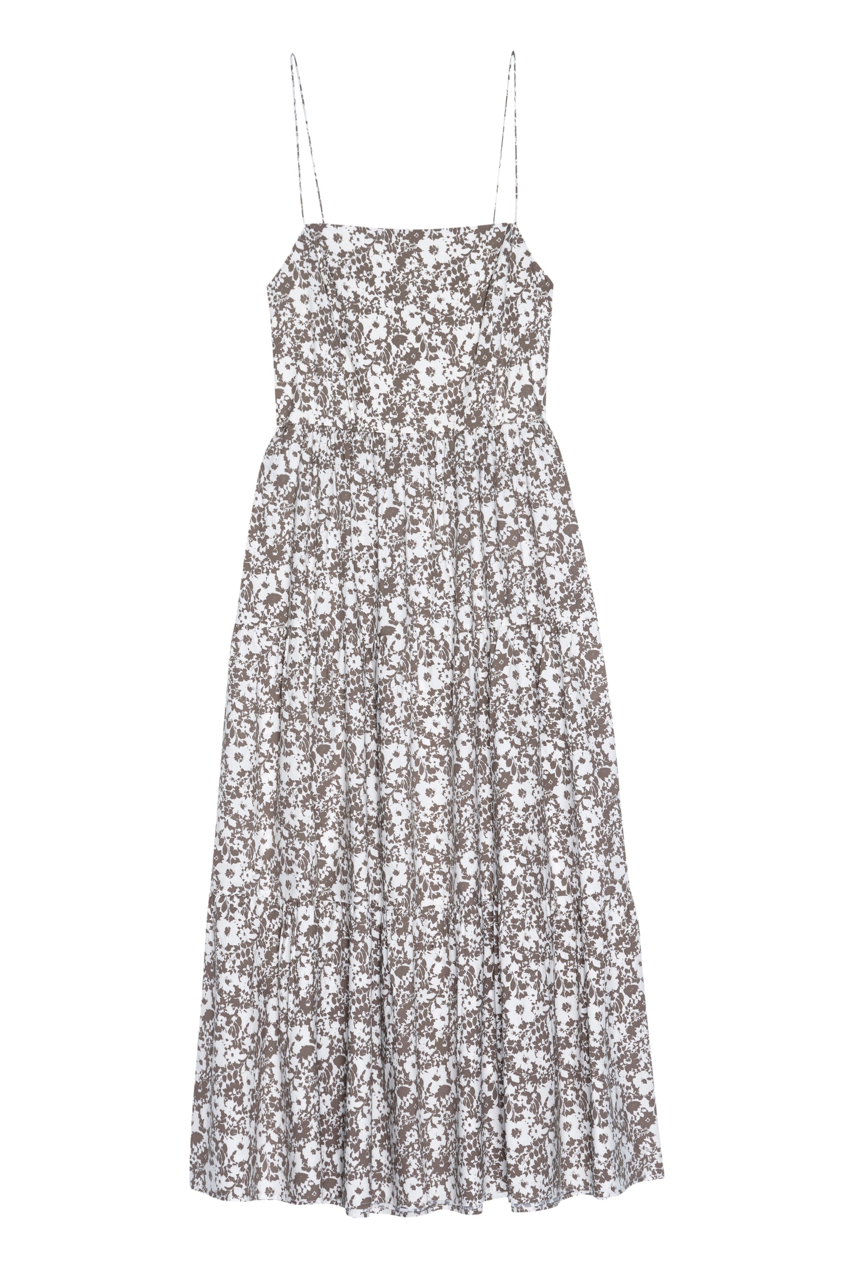 LENI CAFE FLORAL DRESS-FLAT