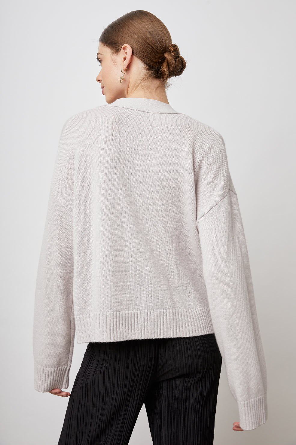 LINDI STONE CARDIGAN-BACK