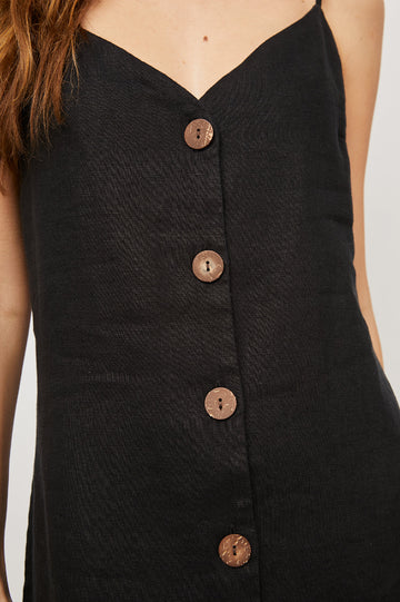 LIZZIE TRUE BACK BUTTON DOWN DRESS-DETAIL