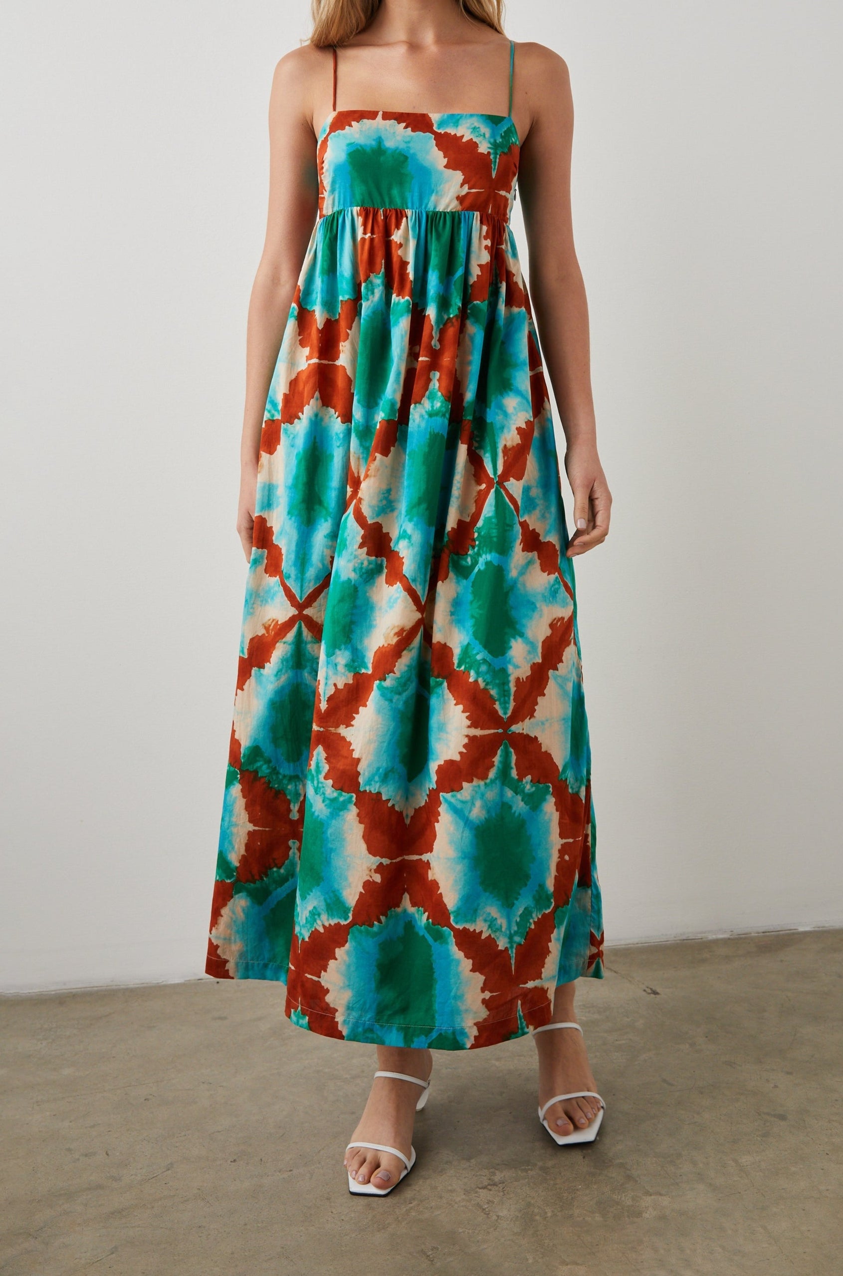 LUCILLE DRESS KALEIDOSCOPE - FULL FRONT BODY