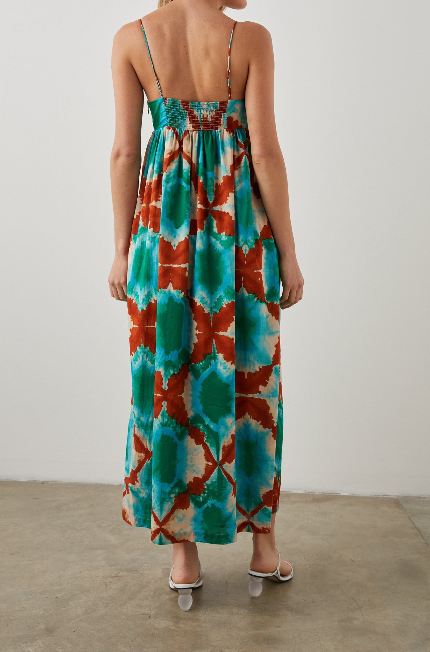 LUCILLE DRESS KALEIDOSCOPE - BACK