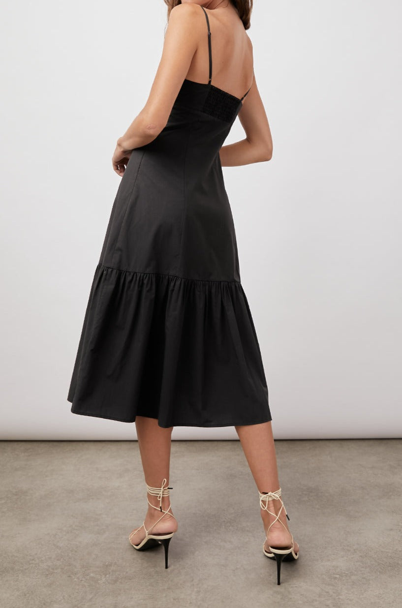 MAEVE BLACK DRESS -BACK 