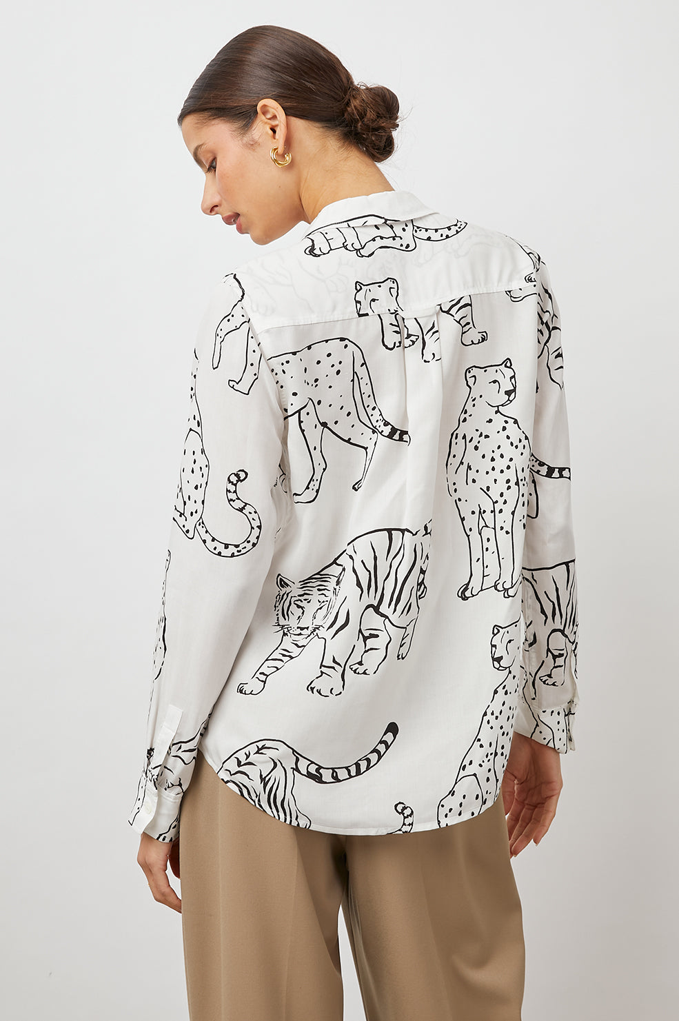 KATHRYN IVORY WILDCATS SHIRT- BACK