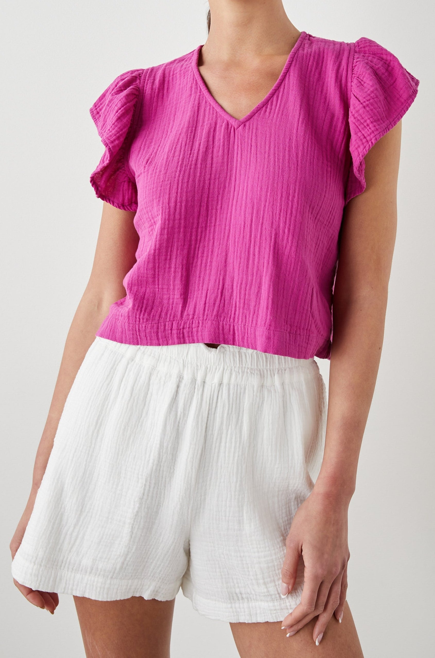 MILEY TOP BERRY - FRONT