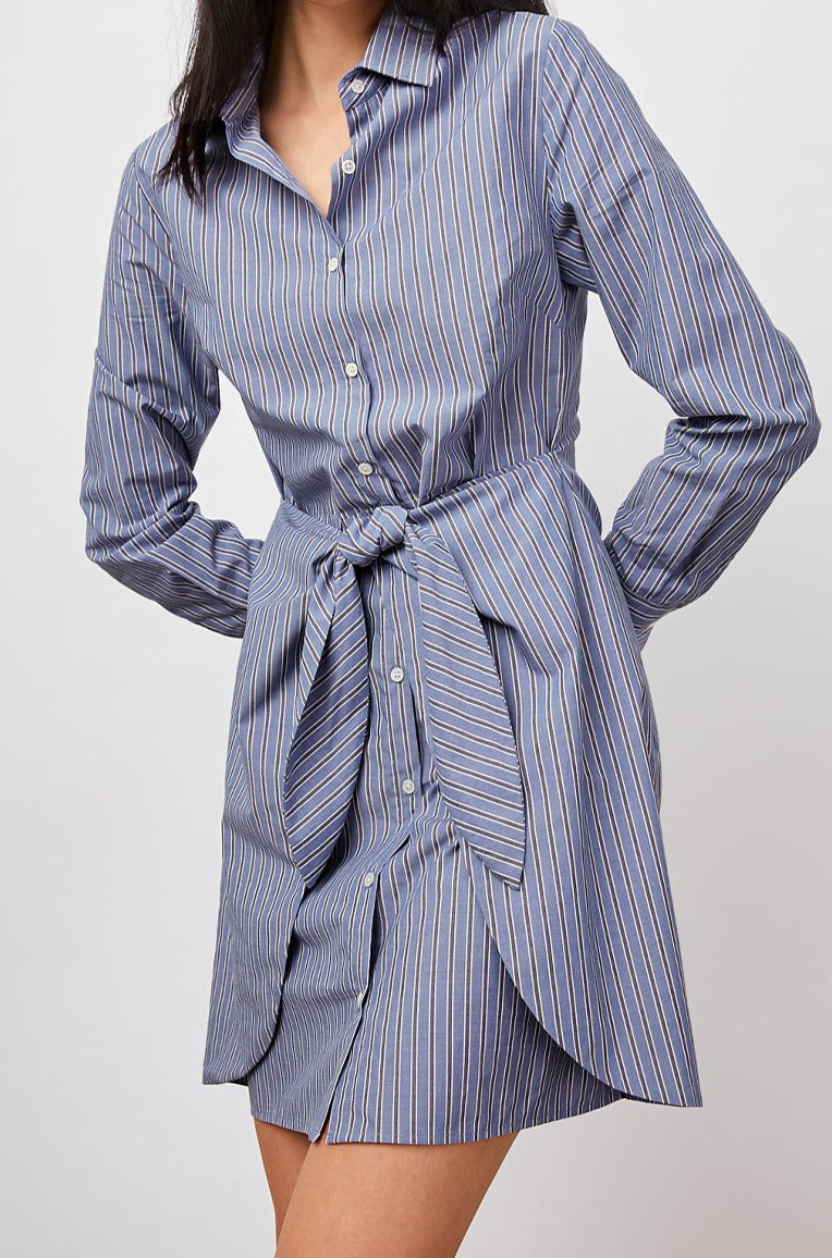 NADIA DRESS - BRENTWOOD STRIPE