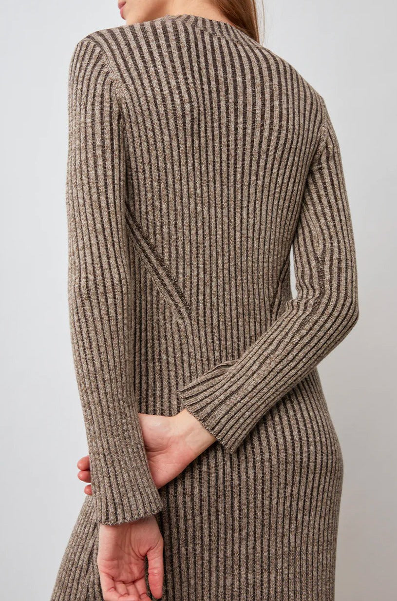 NELLIE BROWN MULTI DRESS- BACK