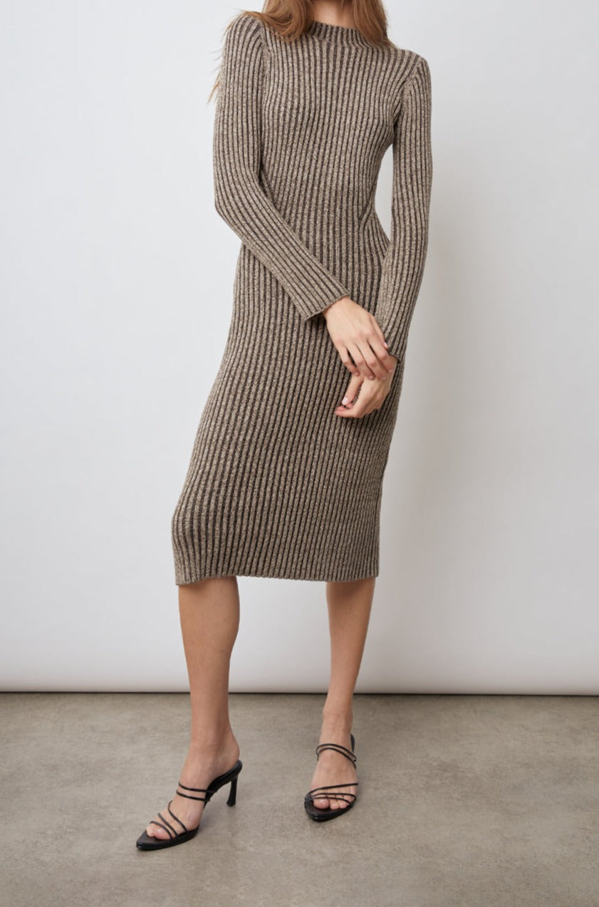NELLIE BROWN MULTI DRESS-FULL FRONT BODY