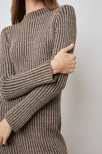 NELLIE BROWN MULTI DRESS-DETAIL