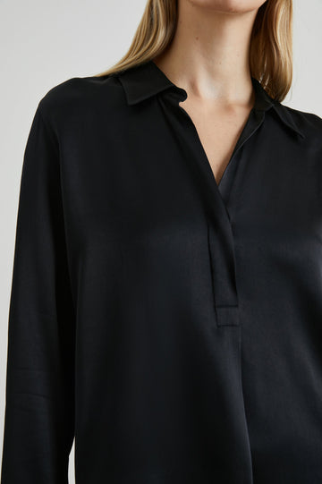 NISSA TOP BLACK - DETAIL