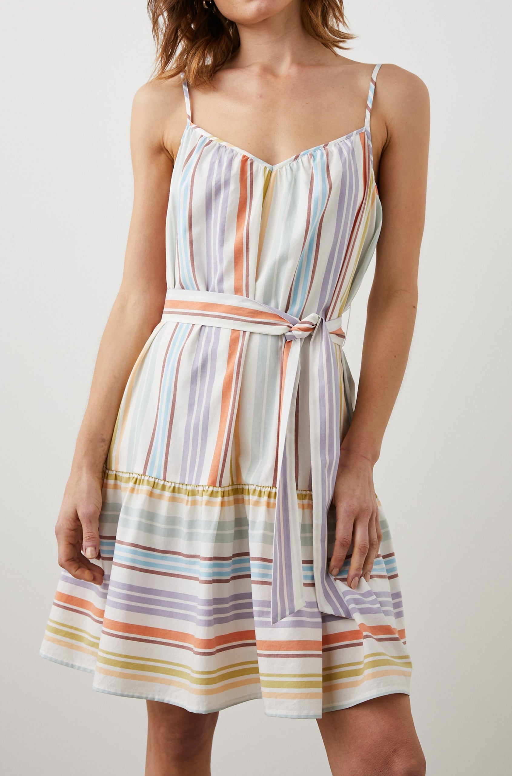 NYAH DRESS OASIS STRIPE - FRONT