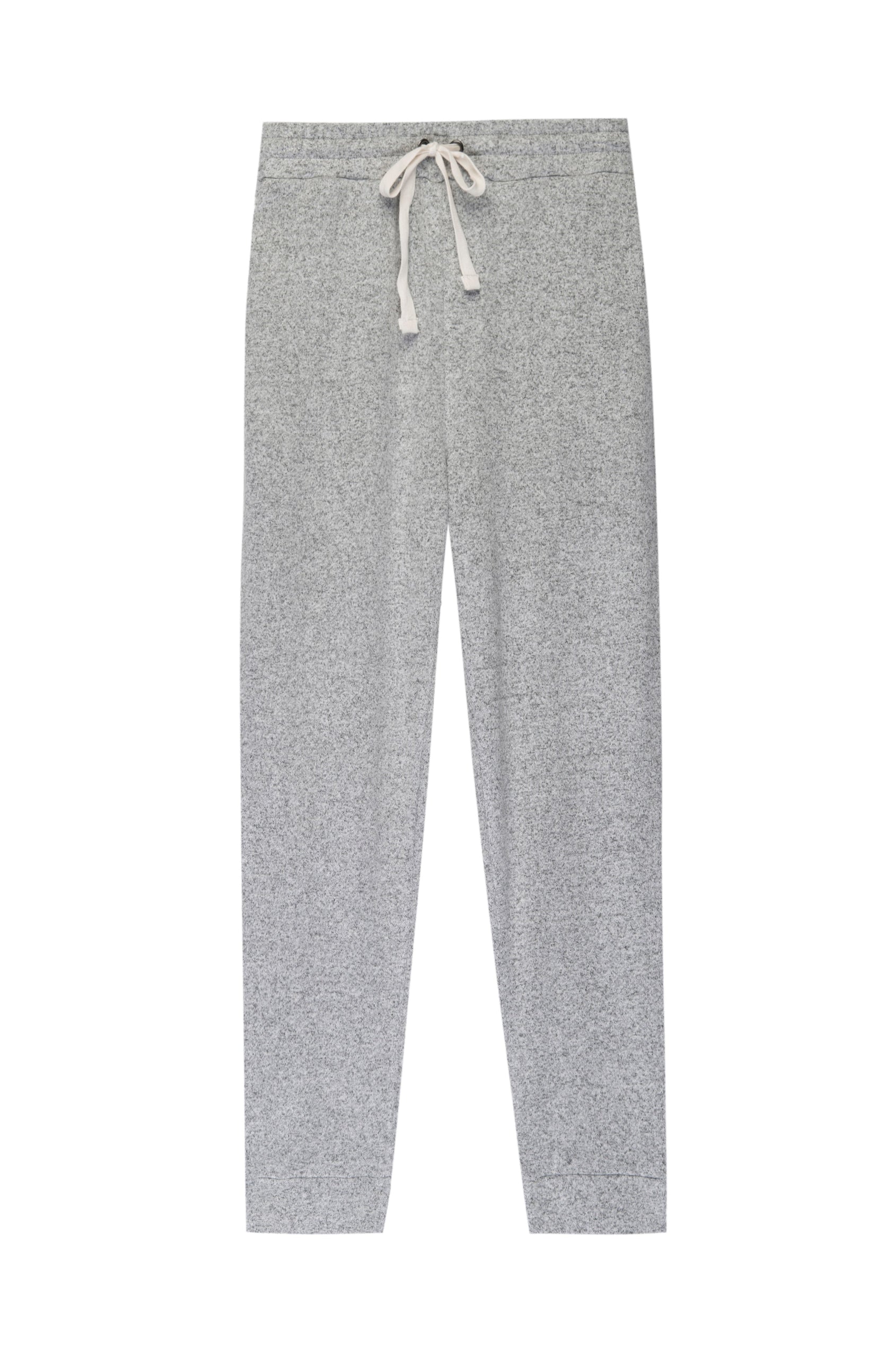 Oakland Melange Grey Drawstring Sweatpant - flat