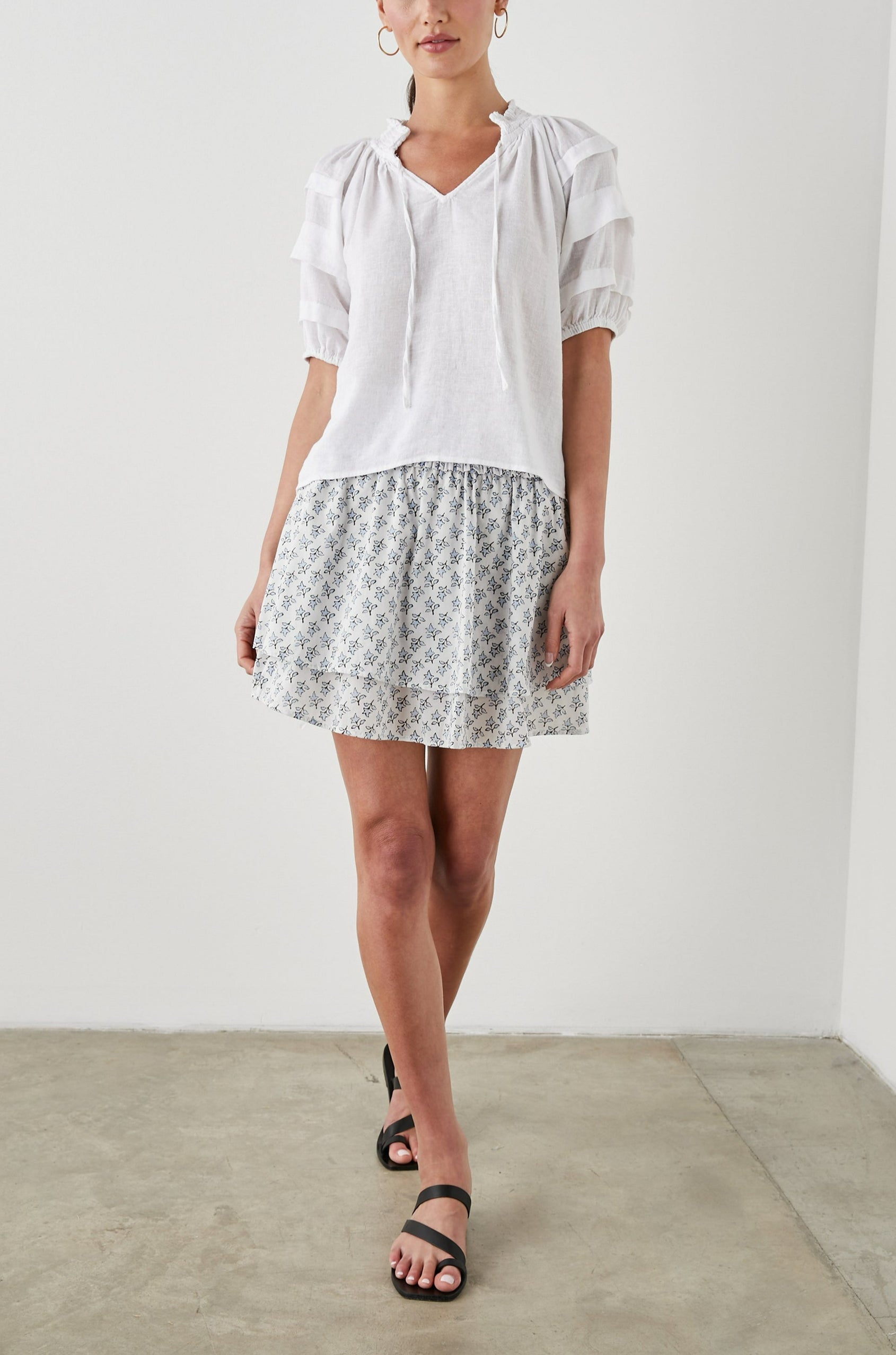 PARIS TOP WHITE - FULL FRONT BODY