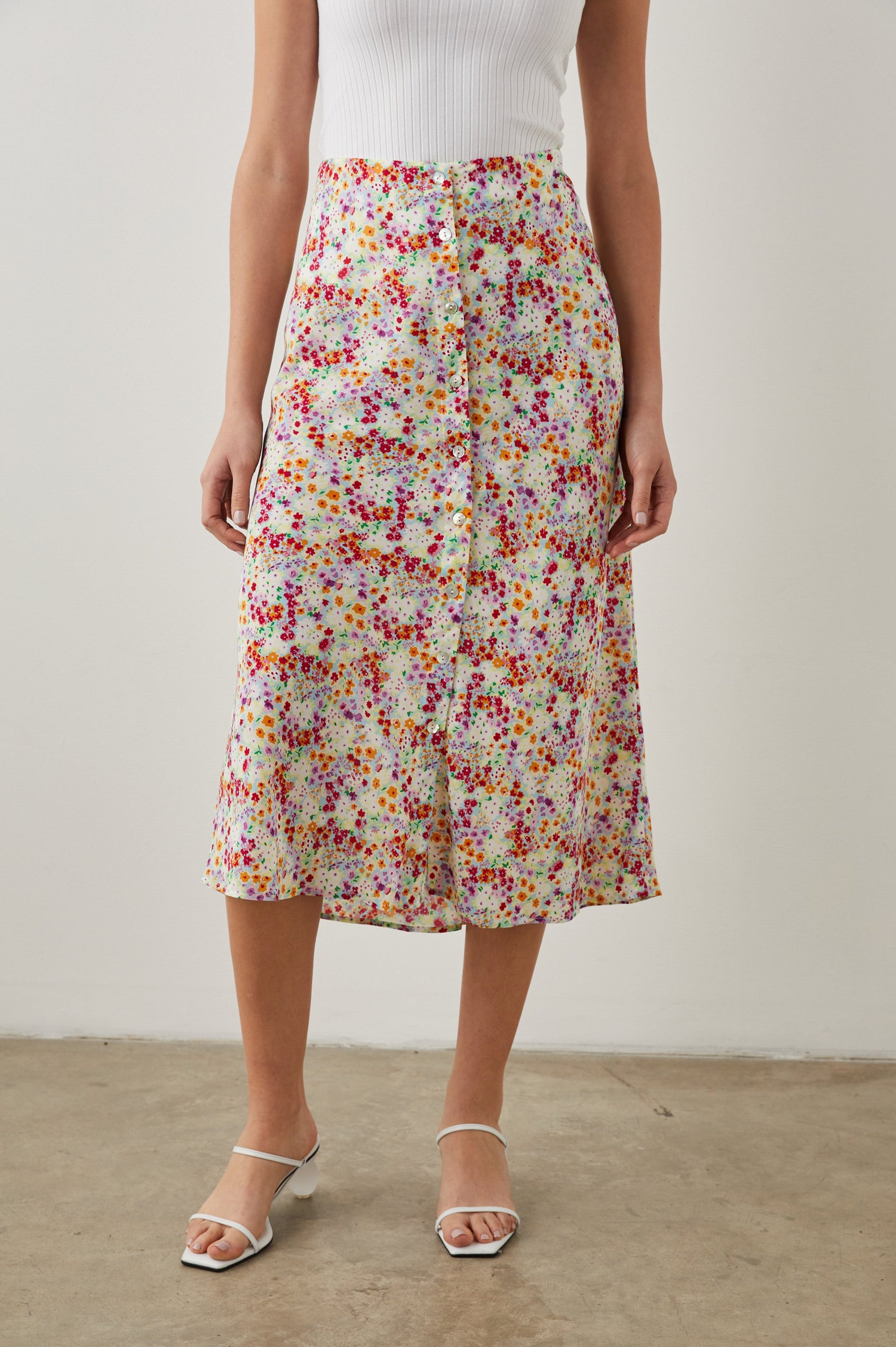 ROSETTA SKIRT FLEUR - FRONT