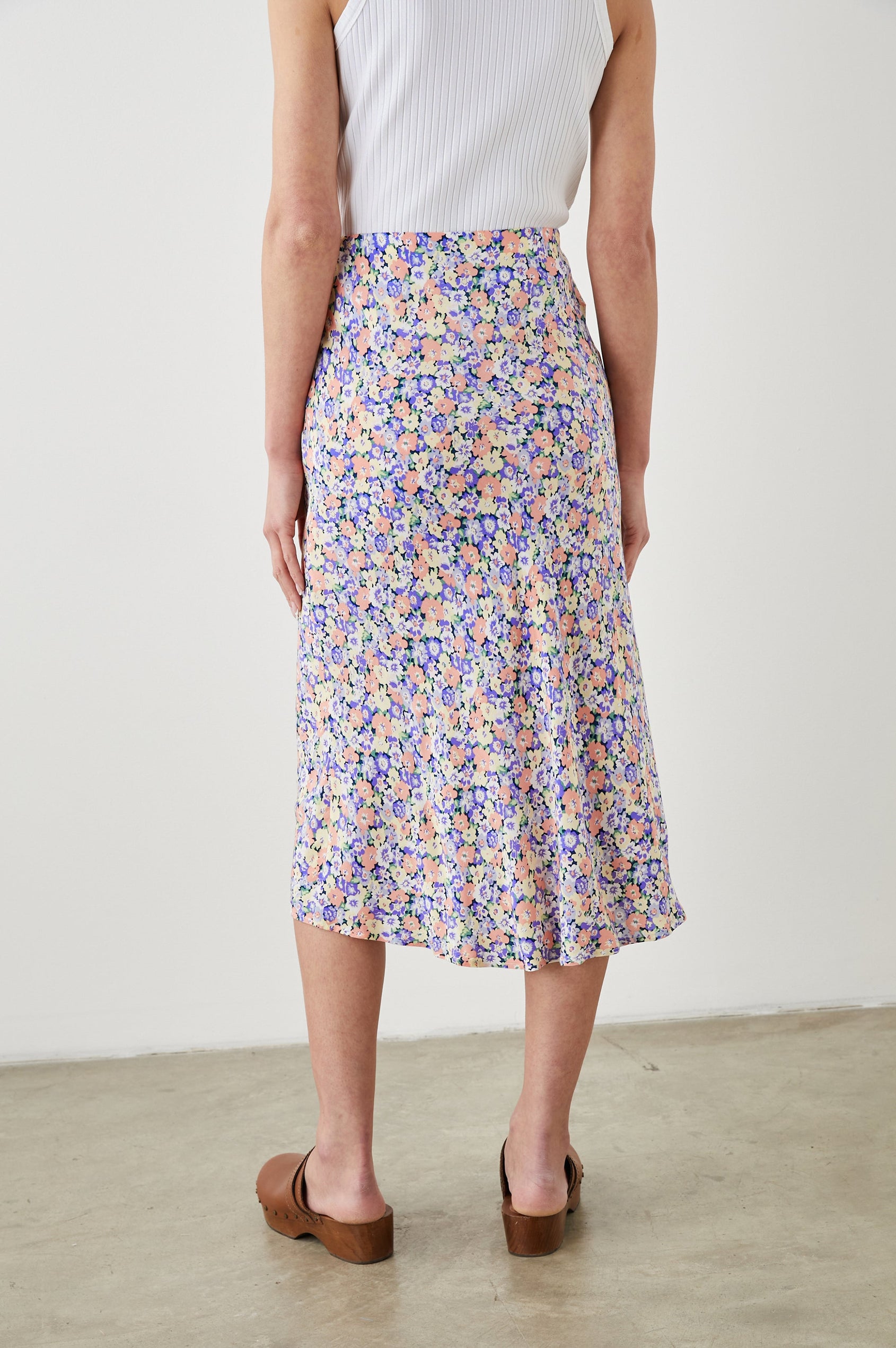 ROSETTA SKIRT POSY FIELD - BACK