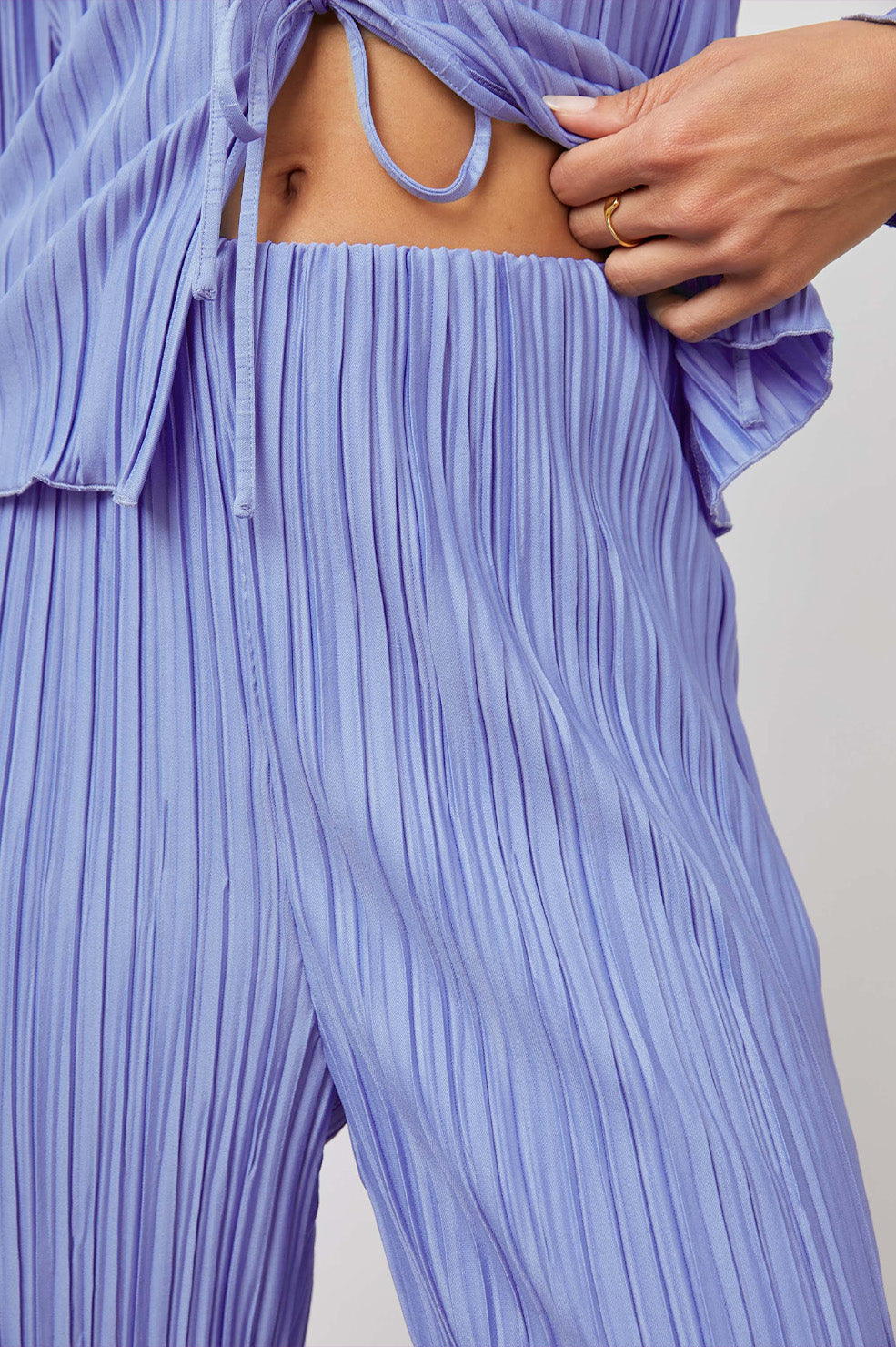 ROWAN PANT JEWEL - FRONT BAND DETAIL