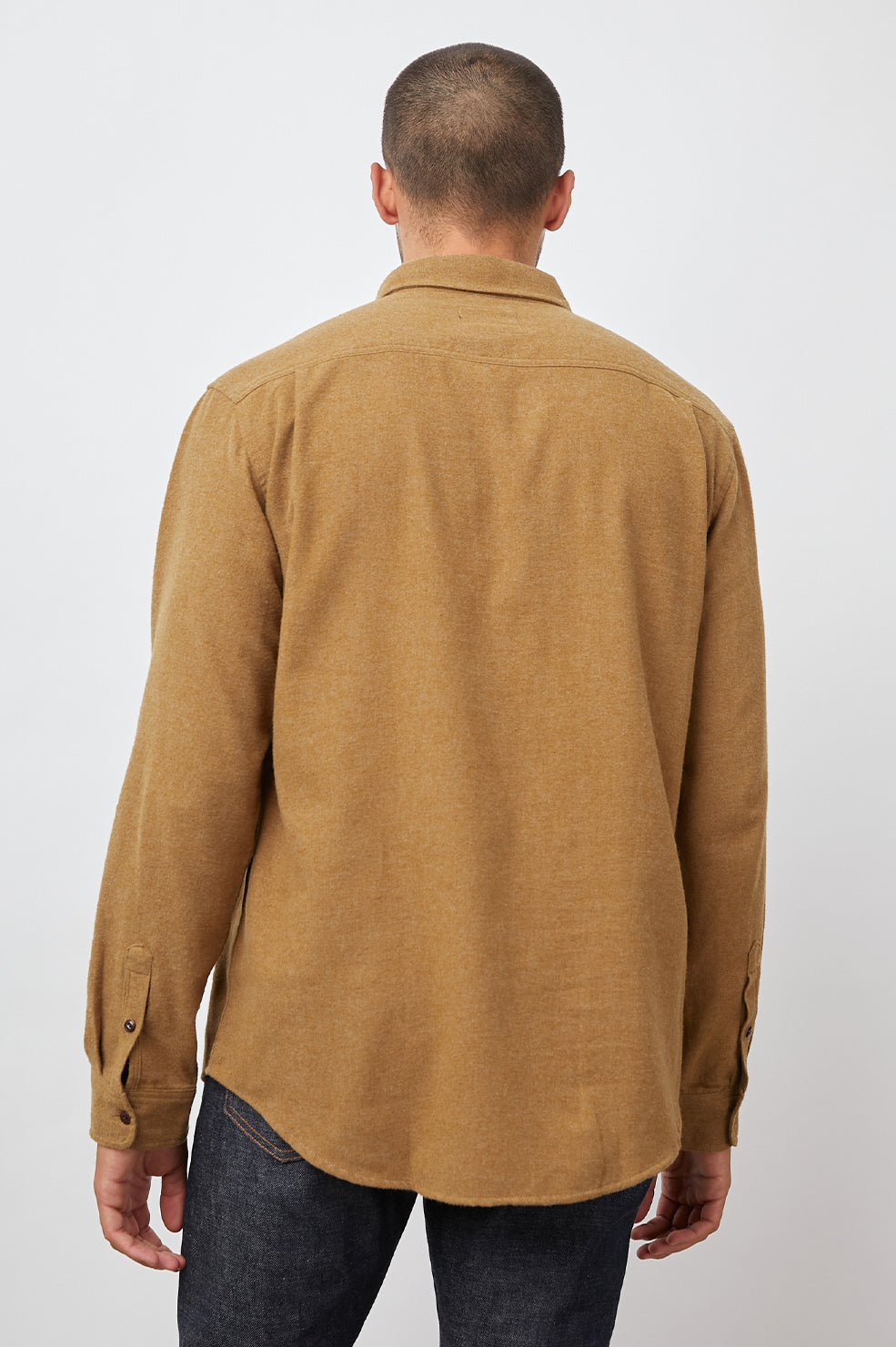 RUNSON SHIRT GOLDEN ROD - BACK BODY