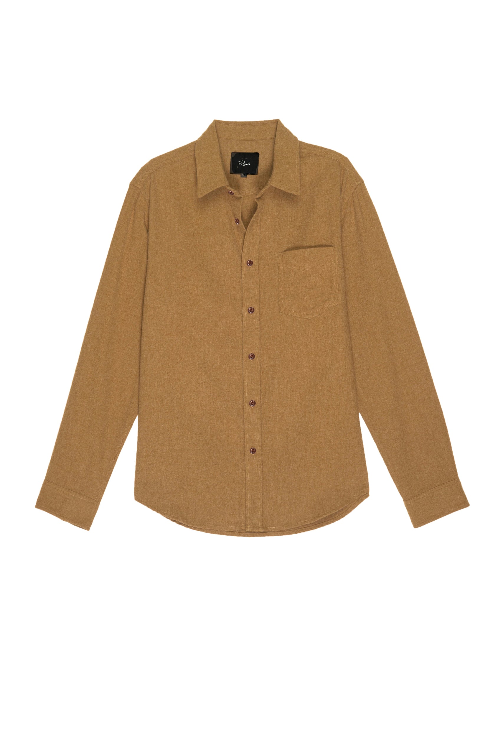 Runson Golden Rod Button Down Long Sleeve- flat