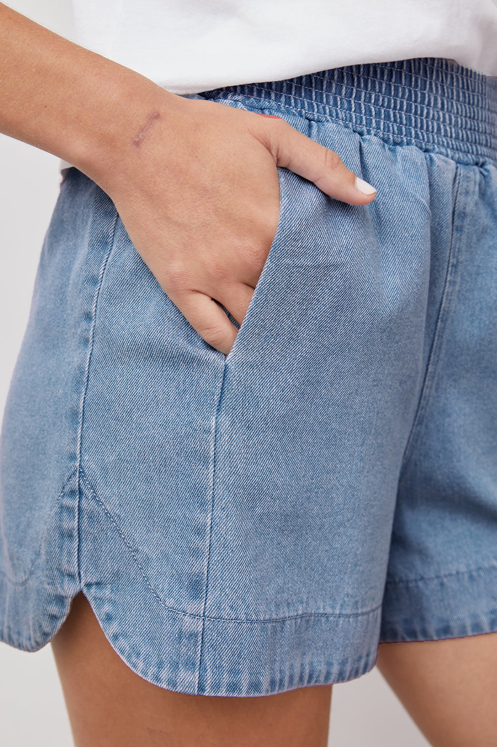 RUSTY OCEAN WASH SHORT-FRONT