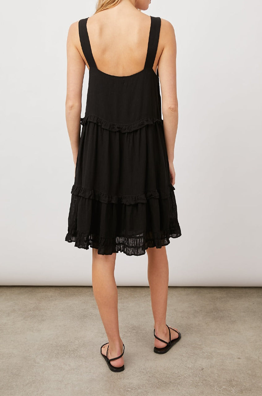 SANDY BLACK DRESS-BACK