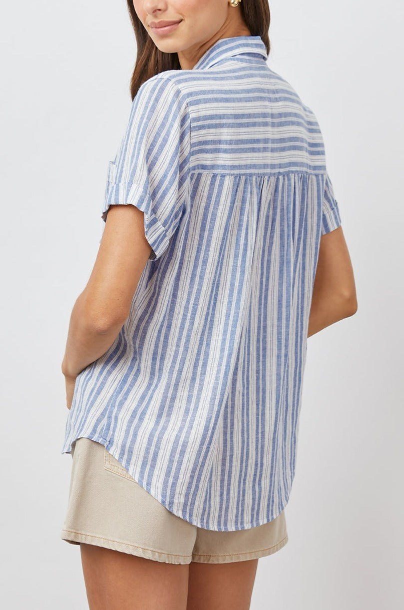 SAVANNAH NEW HAVEN STRIPE -SIDE ANGLE