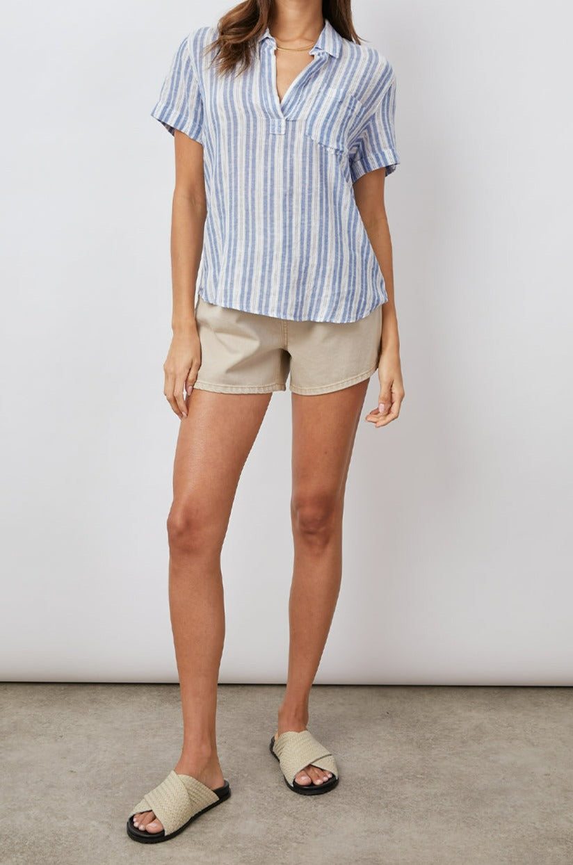 SAVANNAH NEW HAVEN STRIPE -FRONT FULL BODY