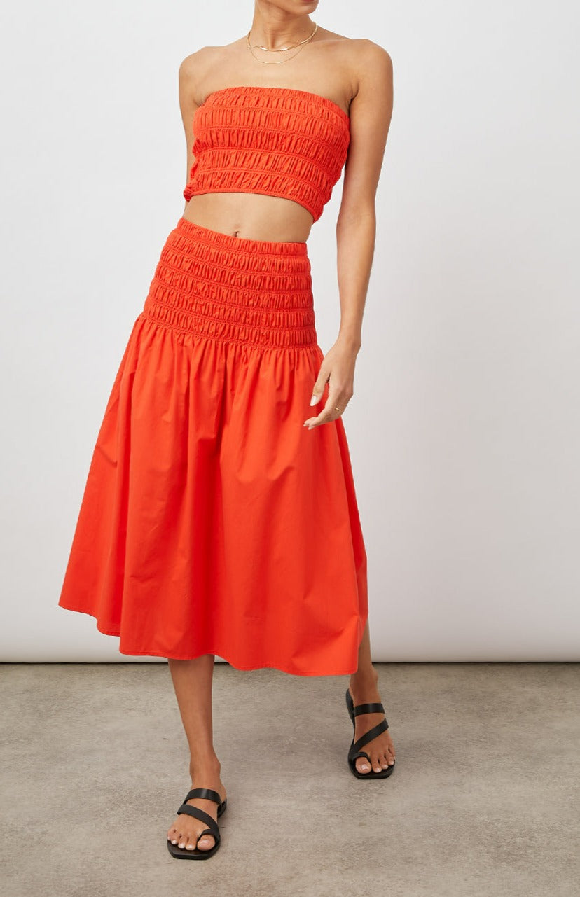 SELMA TOP GRENADINE - FRONT FULL BODY