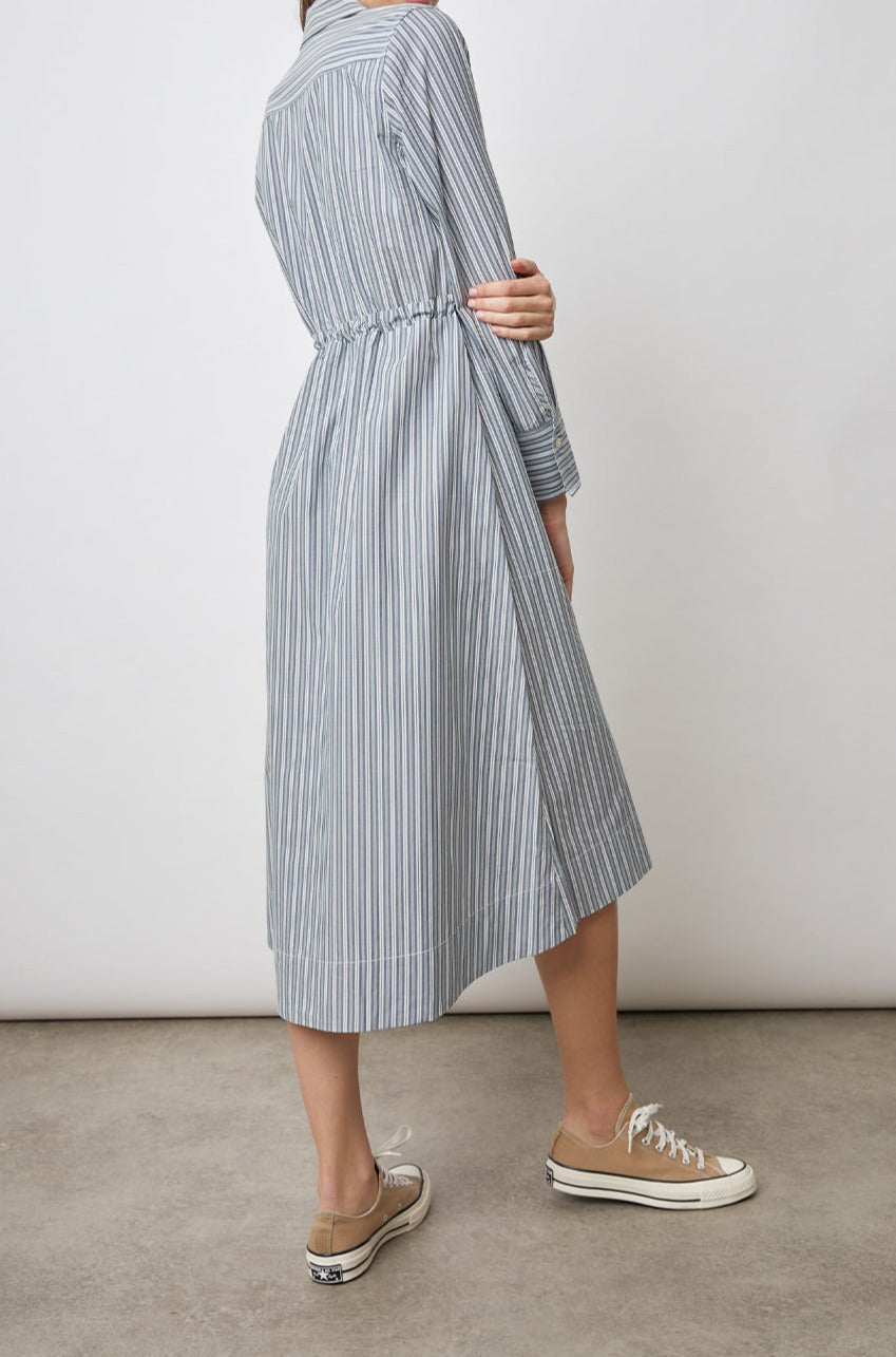 SHIVONNE DRESS - BANK STRIPE