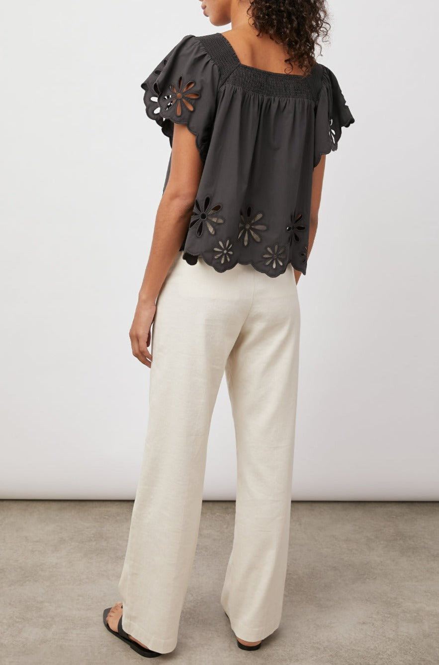 SONORA BLACK EYELET -FULL BACK BODY