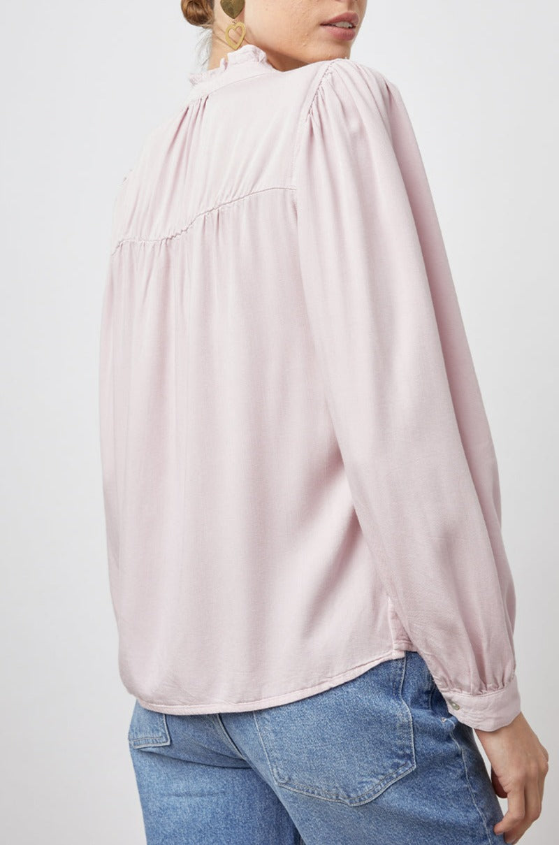 CAMILLE TOP DUSTY ROSE - BACK BODY