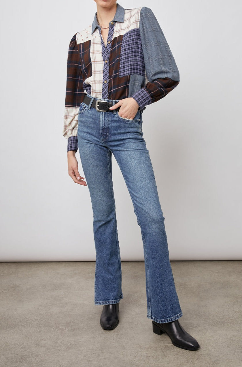 ANGELICA OSLO PATCHWORK TOP-FULL FRONT BODY