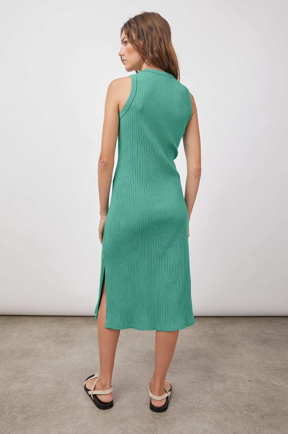 THE TANK DRESS LAGOON -BACK