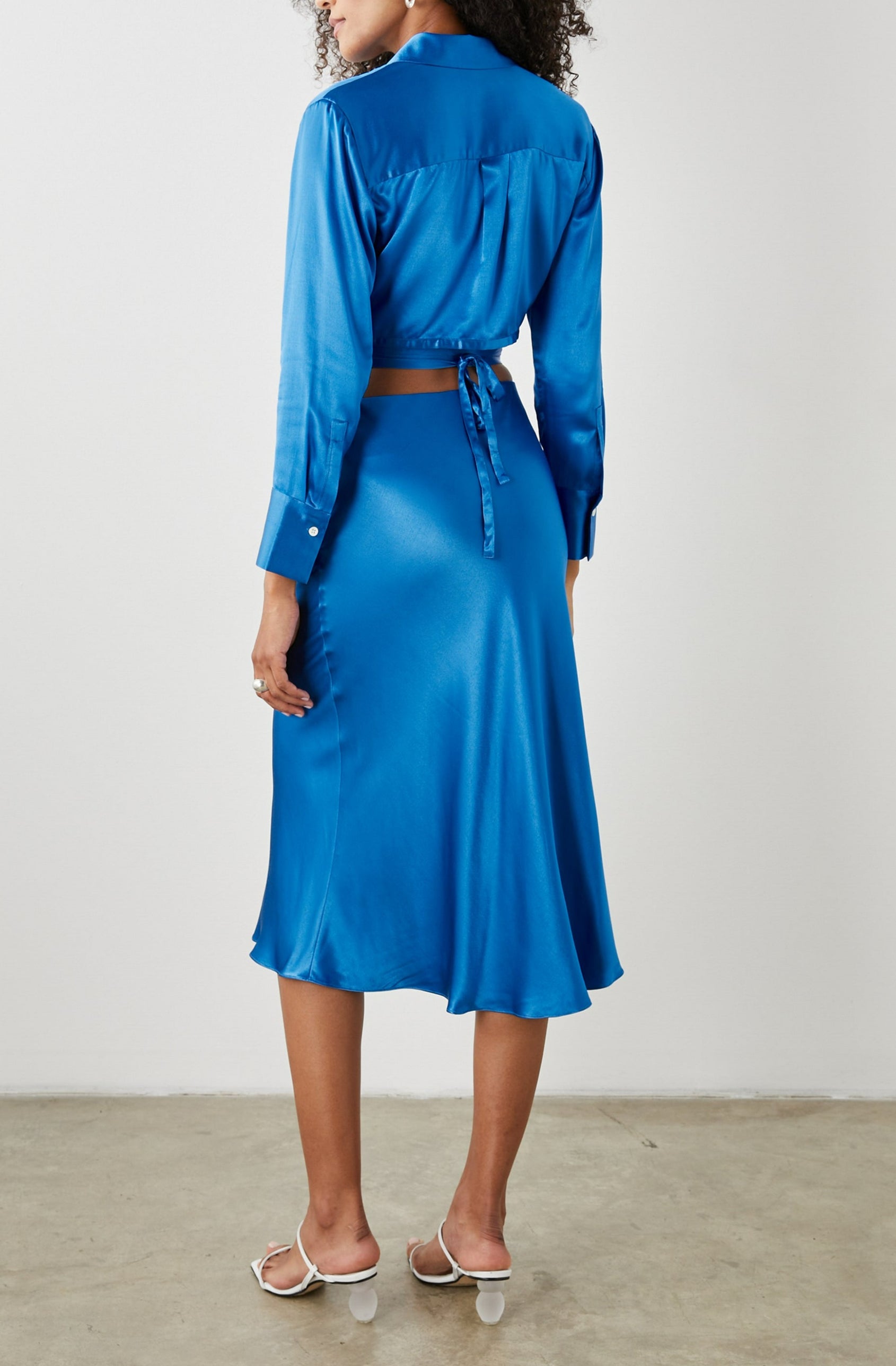 TIANA TOP COBALT - BACK