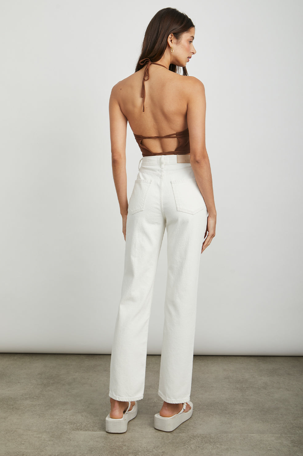 TOPANGA ECRU PANT-BACK