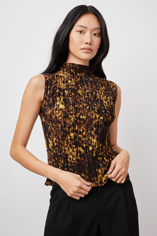 TREA TORTOISE SHELL TOP- FRONT