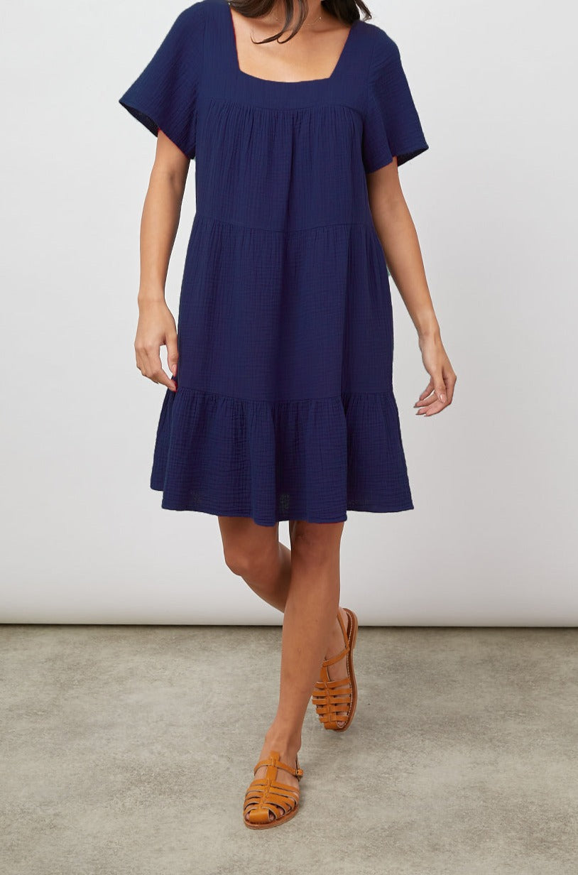 VALENTINA ADMIRAL BLUE- FULL FRONT BODY IN MOTION