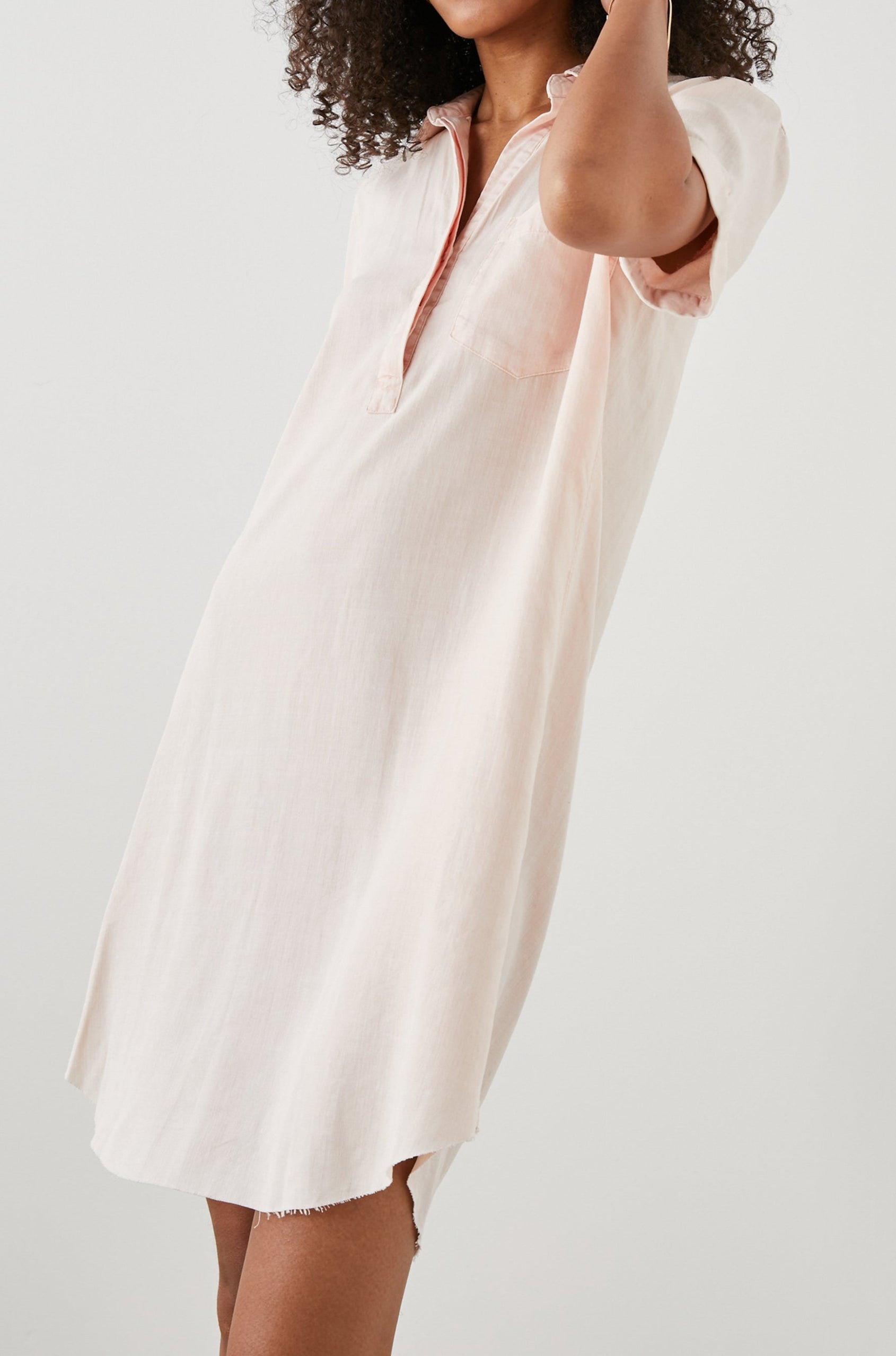 VALERIE DRESS PETAL - SIDE ANGLE