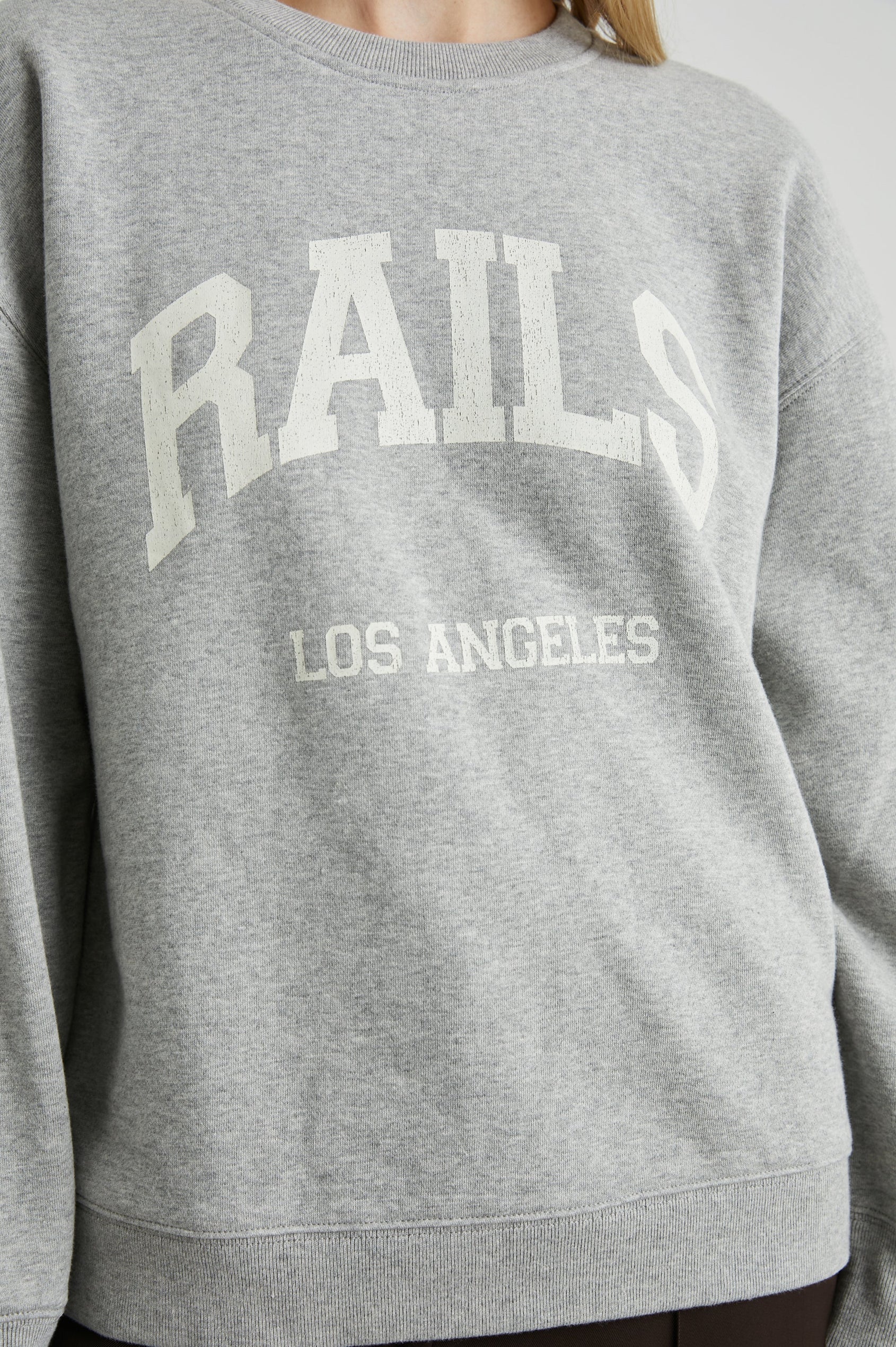 Heather Grey Los Angeles Graphic Sweatshirt