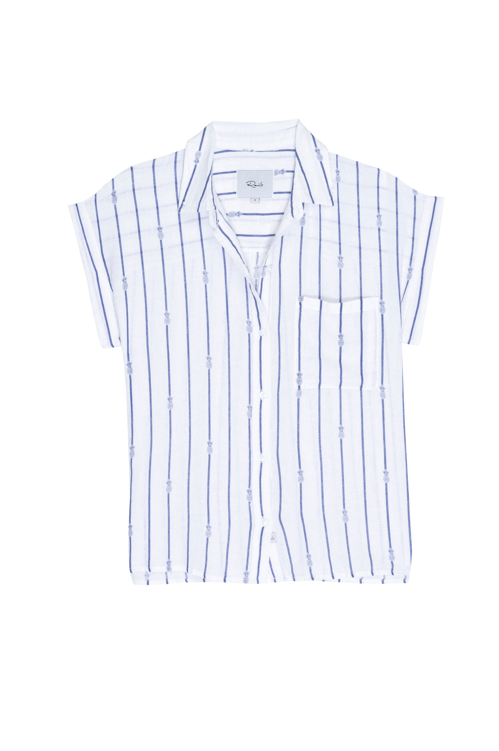 WHITNEY PINEAPPLE STRIPE-FLAT