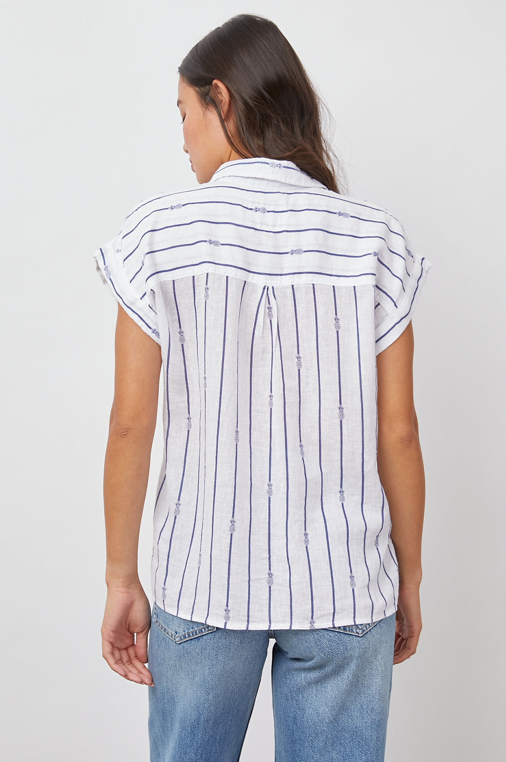 WHITNEY PINEAPPLE STRIPE-BACK