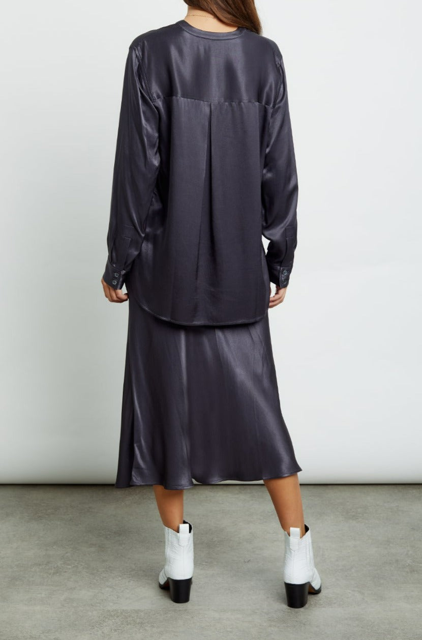 berlin slate skirt back