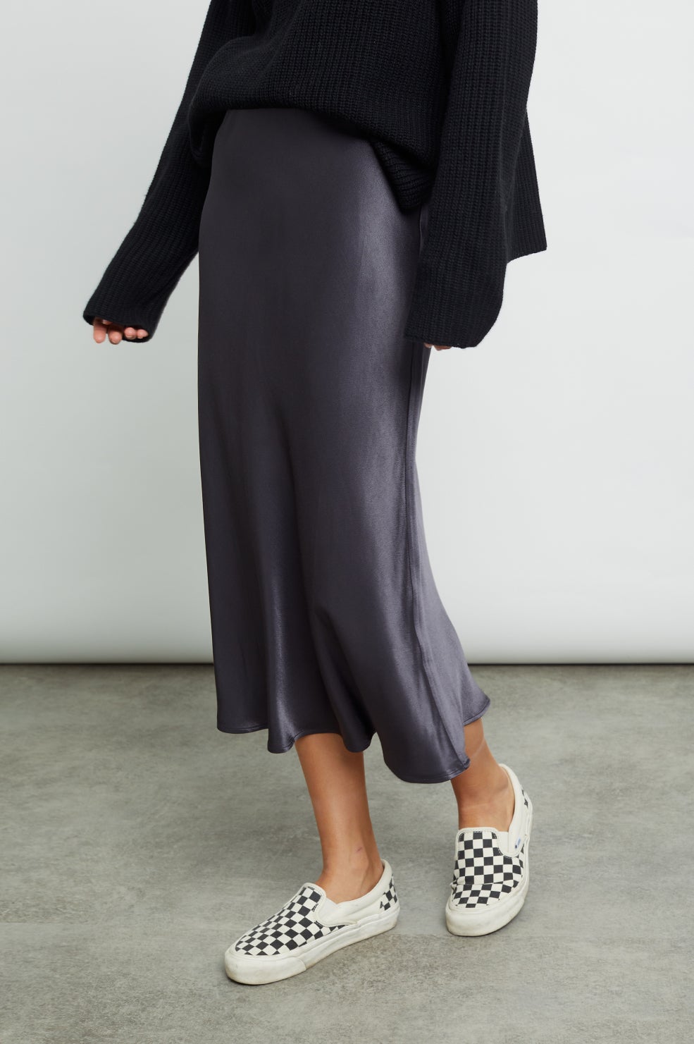 berlin slate skirt front